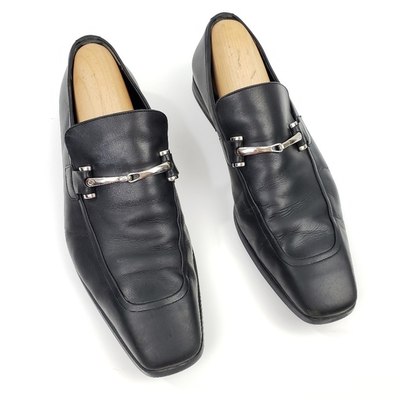 Gucci | Shoes | Gucci Black Leather Horsebit Loafers | Poshmark